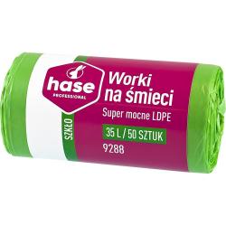 Hase worki na śmieci LDPE 35L 50szt. 9288 do segregacji, szkło