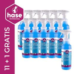 Hase Pakiet Glass płyn do szyb spray 1L 9639 12 sztuk